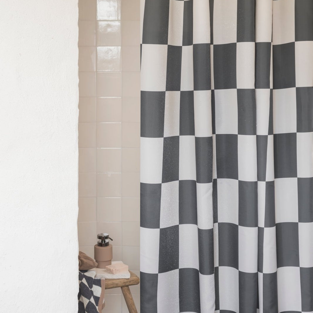 Mette Ditmer RETRO Handduk 50x90, Mörkgrå - Azalea Home