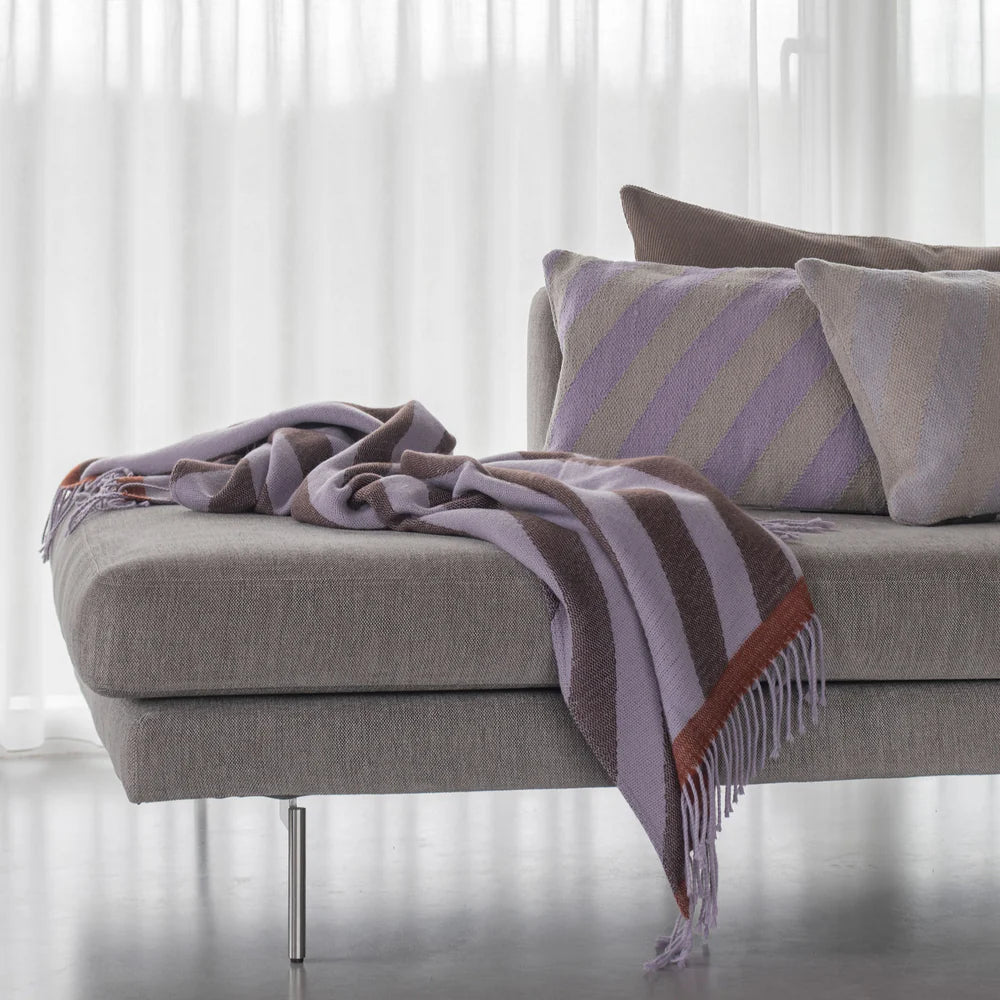 Mette Ditmer RETRO Pläd 125x170, Brun - Azalea Home
