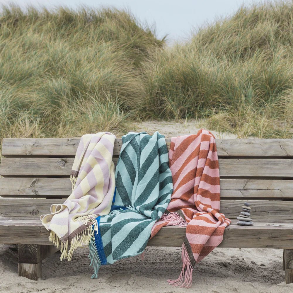 Mette Ditmer RETRO Pläd 125x170, Mint - Azalea Home