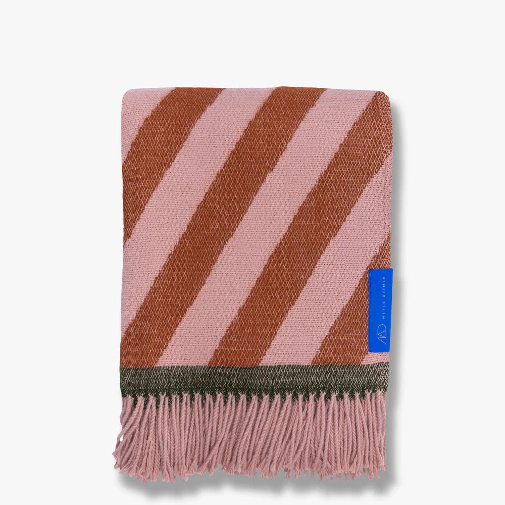 Mette Ditmer RETRO Pläd 125x170, Rust - Azalea Home