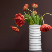 Mette Ditmer RIBBON Vas, Off - white - Azalea Home