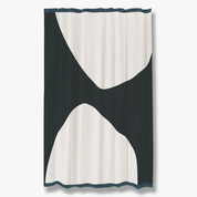 Mette Ditmer ROCK Duschdraperi 150x200, Svart - Azalea Home