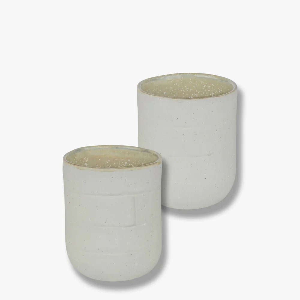 Mette Ditmer SAND GRAIN Mugg 2 - pack, Straw - Azalea Home