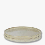 Mette Ditmer SAND GRAIN Tallrik 2 - pack Ø20xH1,5, Straw - Azalea Home