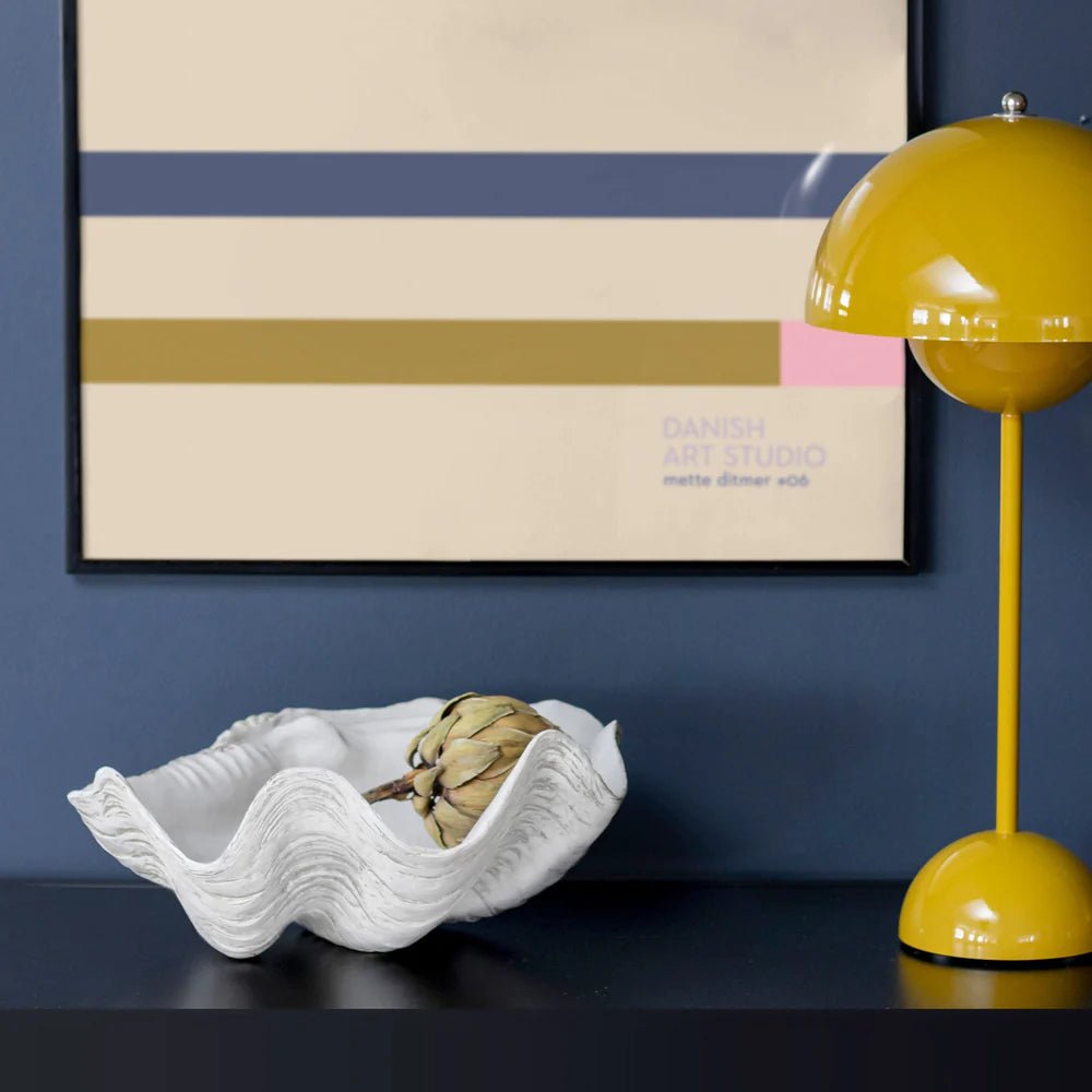 Mette Ditmer SHELL Dekoration, Vit - Azalea Home