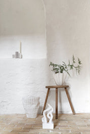 Mette Ditmer SHELL Vas, Off - white - Azalea Home