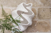 Mette Ditmer SHELL Vas, Off - white - Azalea Home
