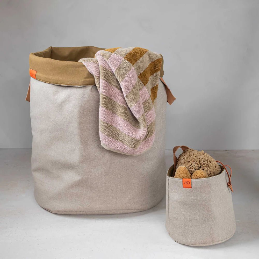 Mette Ditmer SORT - IT Tvättkorg, Sand - Azalea Home