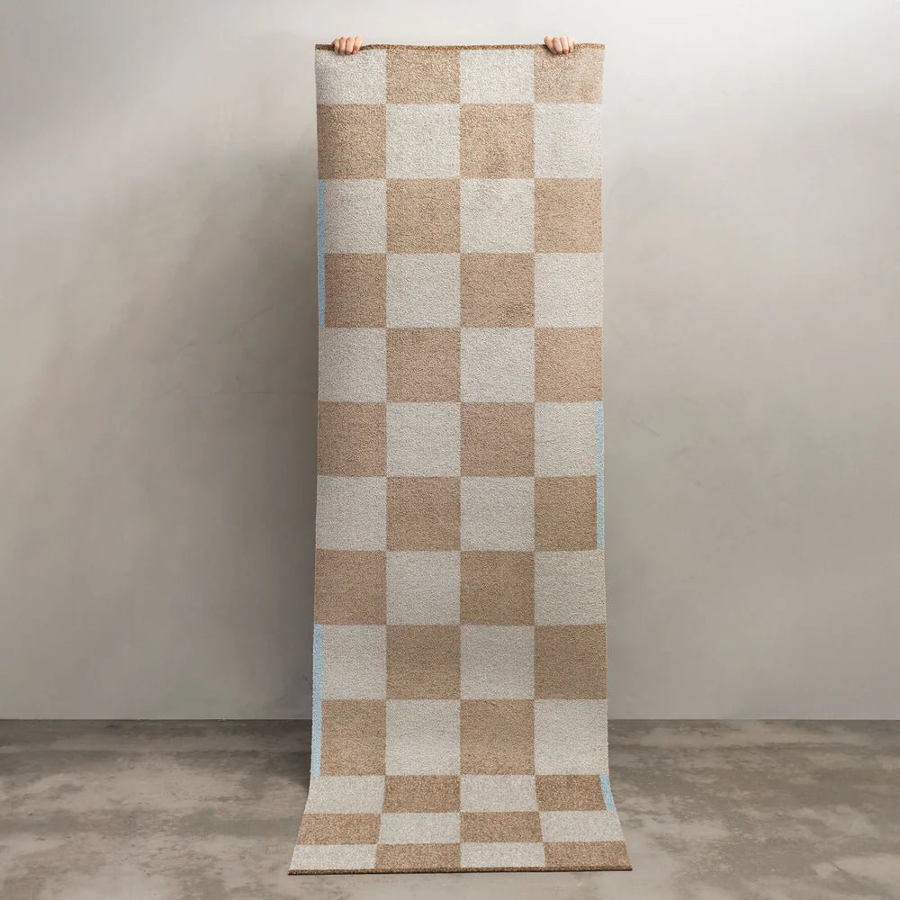 Mette Ditmer SQUARE Allround Gångmatta 77x240, Camel - Azalea Home