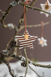 Mette Ditmer STAR Julgranshänge 3 - pack, Valnöt - Azalea Home