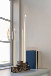 Mette Ditmer STEP Ljusstake, Brun - Azalea Home