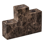 Mette Ditmer STEP Ljusstake, Brun - Azalea Home