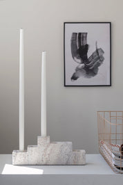 Mette Ditmer STEP Ljusstake, Chalk - Azalea Home