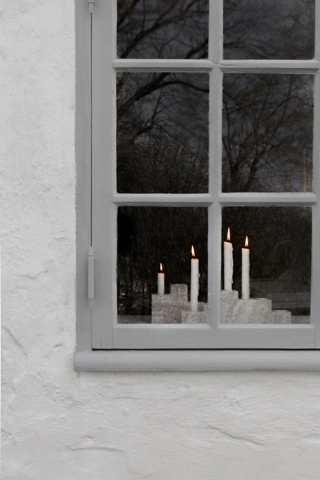 Mette Ditmer STEP Ljusstake, Chalk - Azalea Home