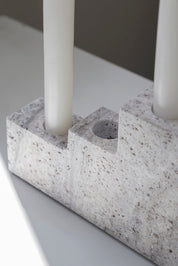 Mette Ditmer STEP Ljusstake, Chalk - Azalea Home
