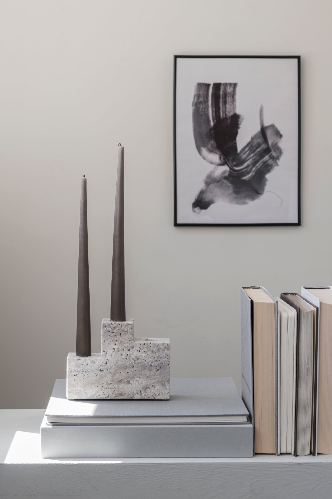 Mette Ditmer STEP Ljusstake, Chalk - Azalea Home