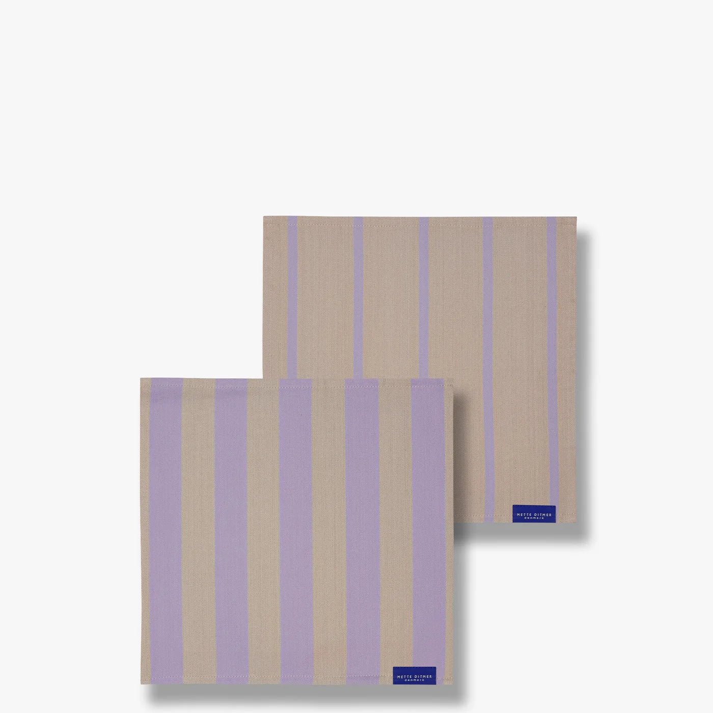 Mette Ditmer STRIPES Servett 2 - pack, Sand - Azalea Home