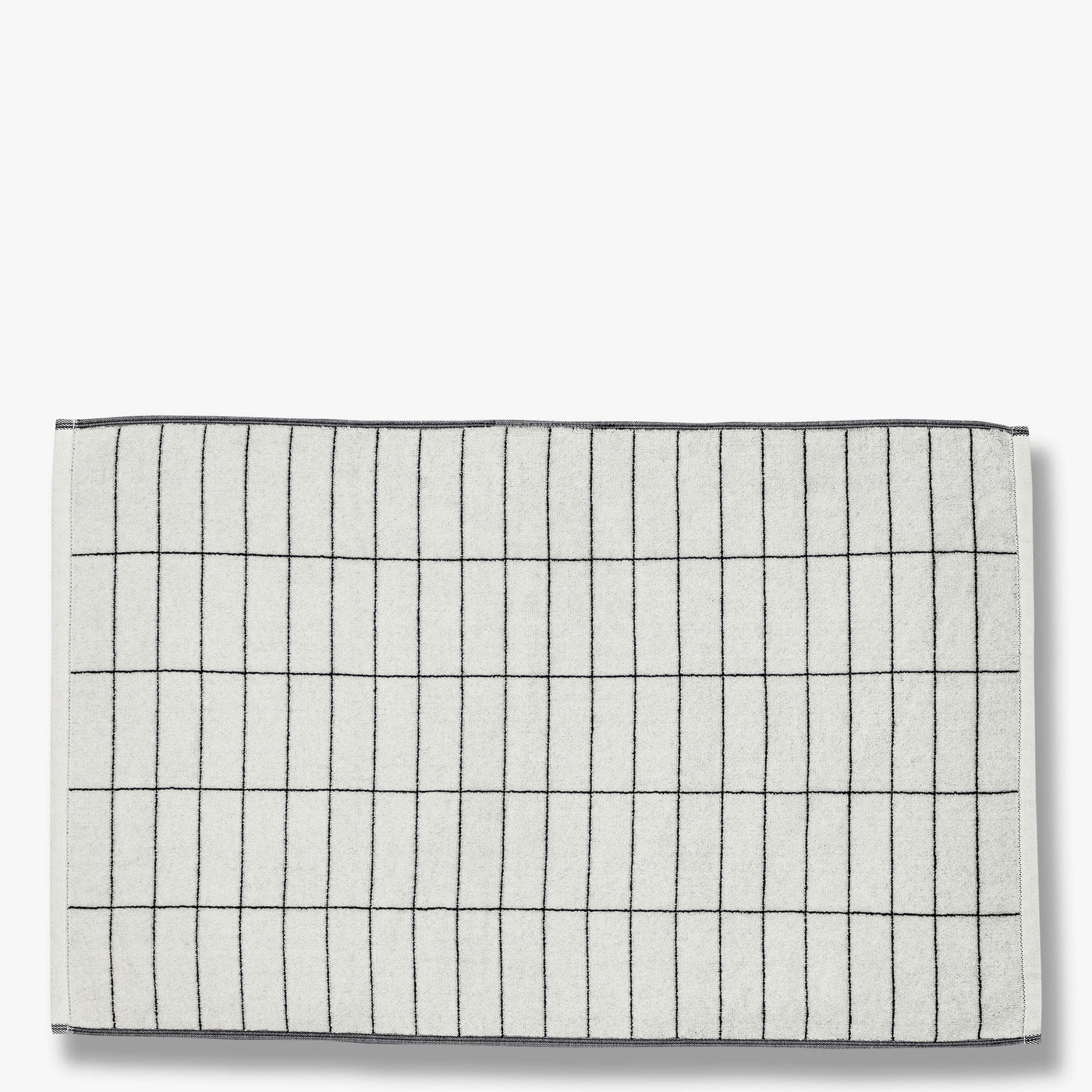 Mette Ditmer TILE STONE Badrumsmatta 50x80, Svart - Azalea Home