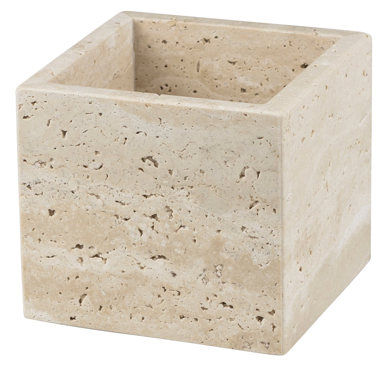 Mette Ditmer TRAVERTINE Cube Förvaringsbox, Linne - Azalea Home