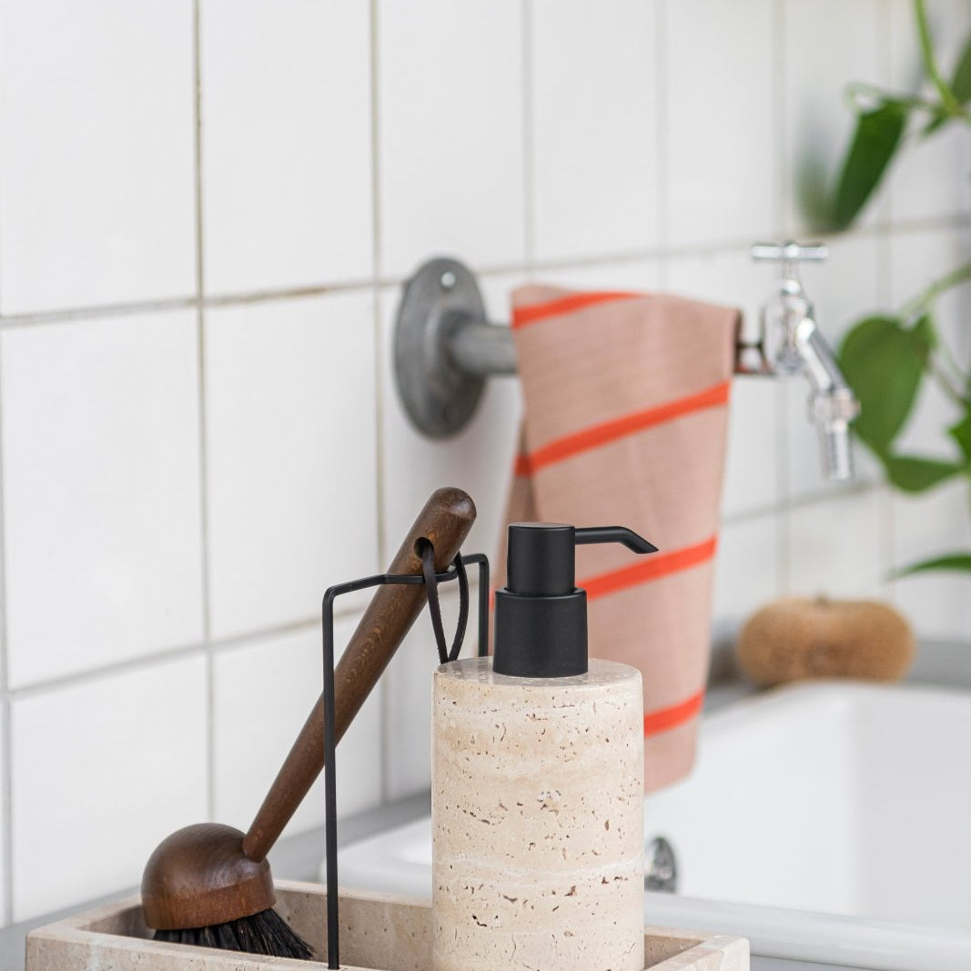 Mette Ditmer TRAVERTINE Diskställ, Linne - Azalea Home