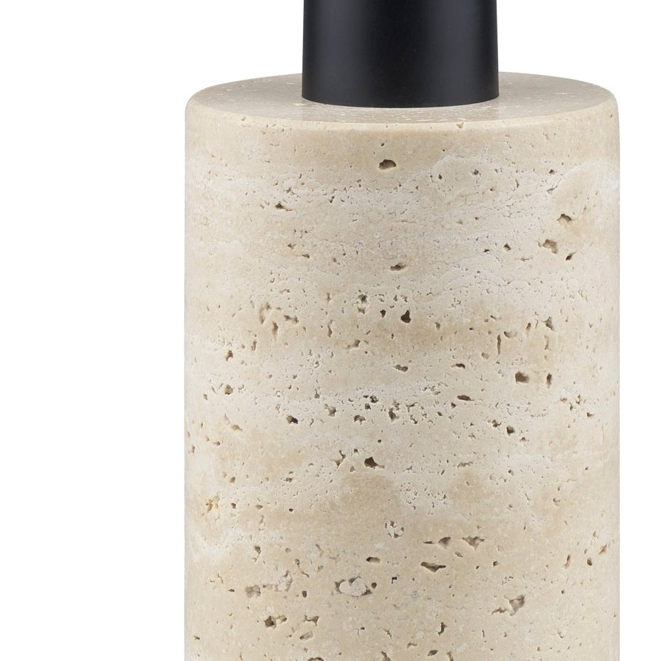 Mette Ditmer TRAVERTINE Tvålpump, Linne - Azalea Home