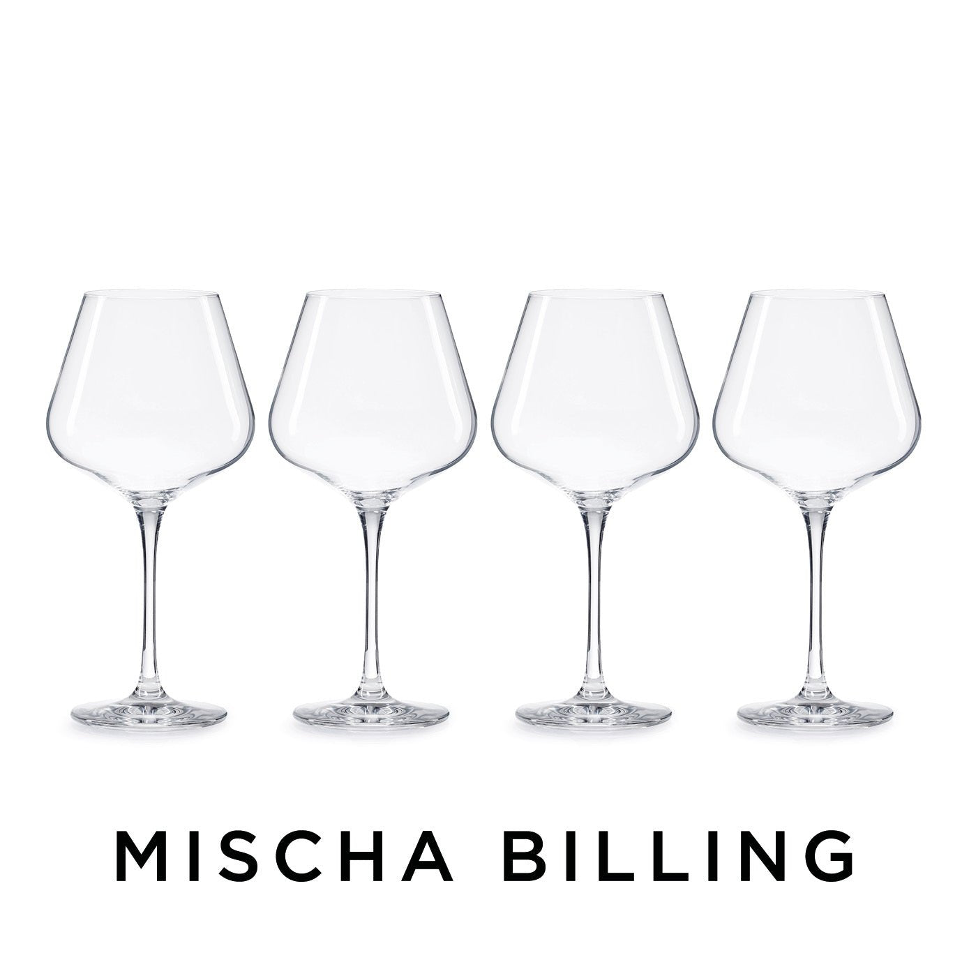 Mischa Billing Bourgogneglas 4 - pack - Azalea Home