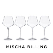 Mischa Billing Bourgogneglas 4 - pack - Azalea Home