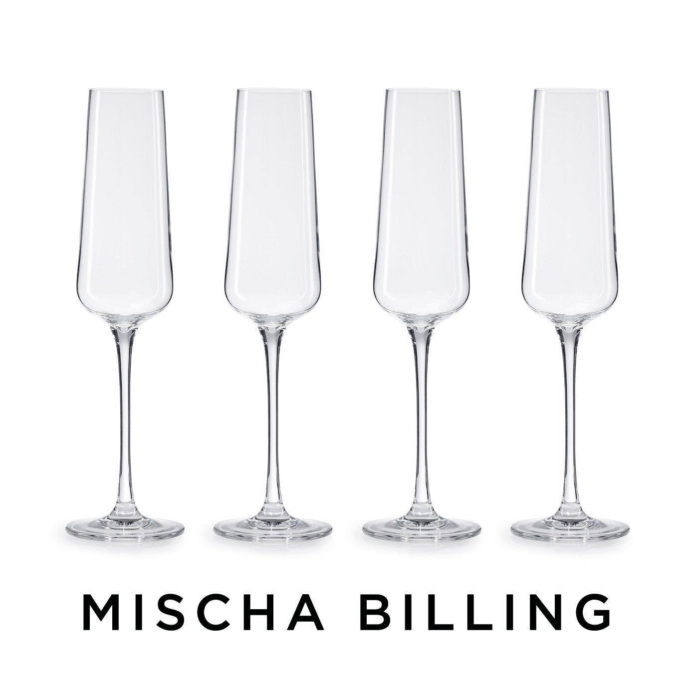 Mischa Billing Champagneglas 4 - pack - Azalea Home