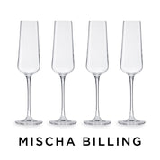 Mischa Billing Champagneglas 4 - pack - Azalea Home