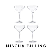 Mischa Billing Coupeglas / Dessertglas 4 - pack - Azalea Home