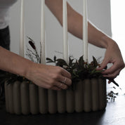 MIST OVAL Kruka Small, Dust