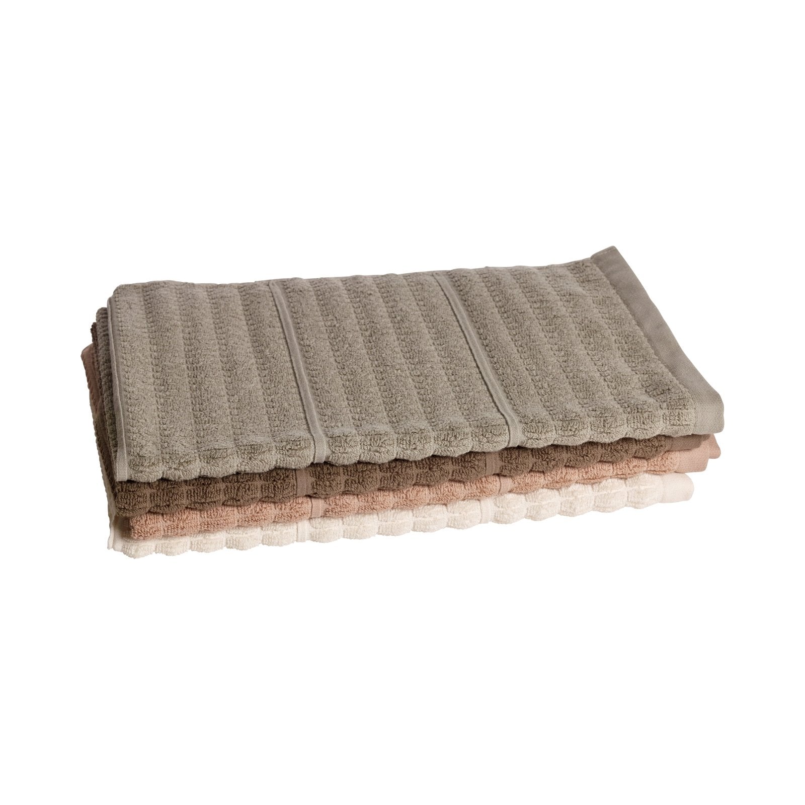 Mogihome Handduk Masumi 50x70, Puder - Azalea Home