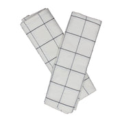 Mogihome Kökshandduk Line 2 - P 50x70, Vit/Svart - Azalea Home