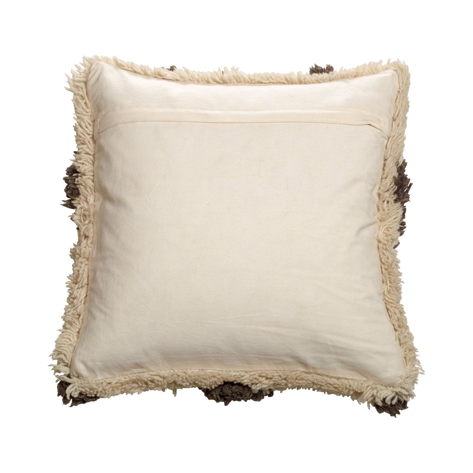 Mogihome Kuddfodral Ellora 50x50, Natur/Brun - Azalea Home