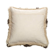 Mogihome Kuddfodral Ellora 50x50, Natur/Brun - Azalea Home