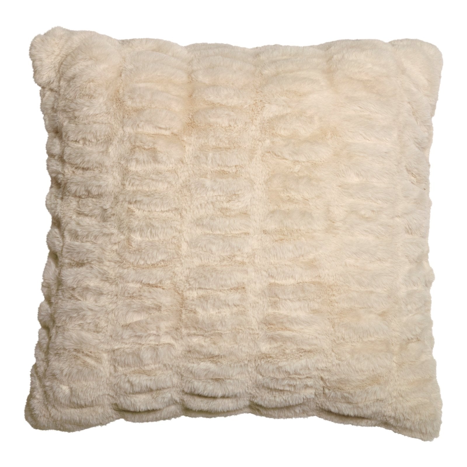 Mogihome Kuddfodral Fluffy 50x50, Creme - Azalea Home