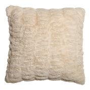Mogihome Kuddfodral Fluffy 50x50, Creme - Azalea Home