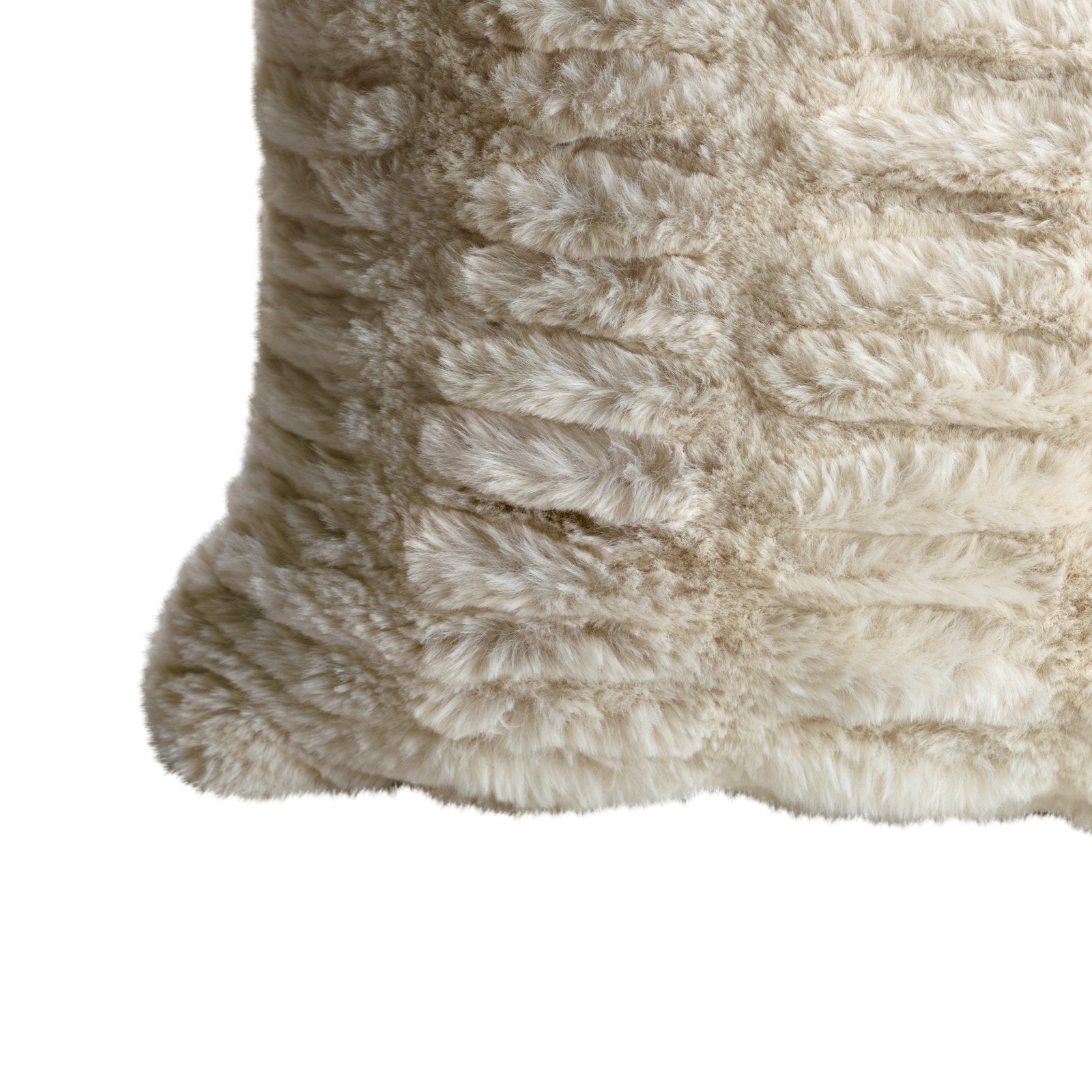 Mogihome Kuddfodral Fluffy 50x50, Creme - Azalea Home