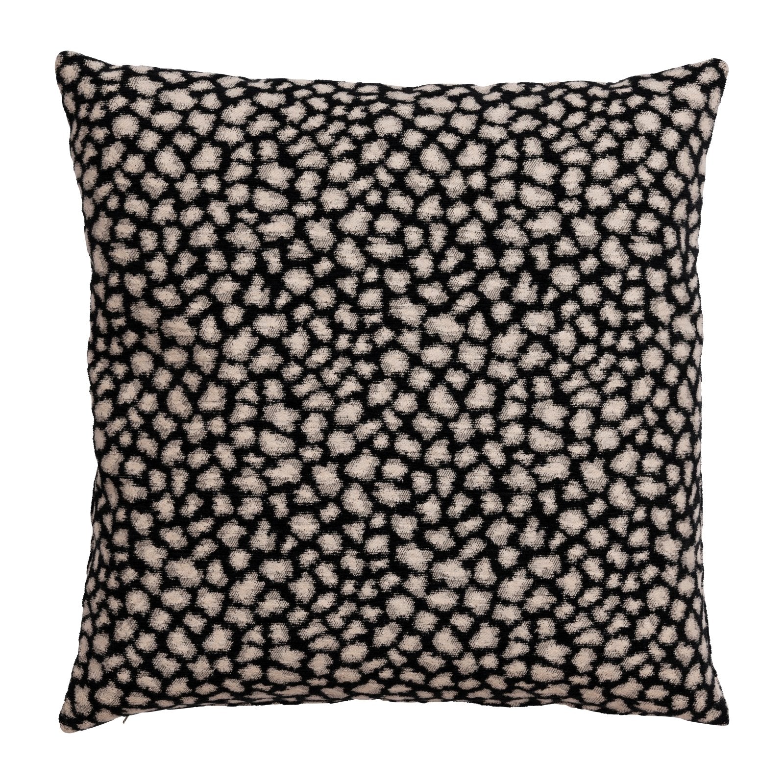 Mogihome Kuddfodral Leo 50x50, Svart - Azalea Home