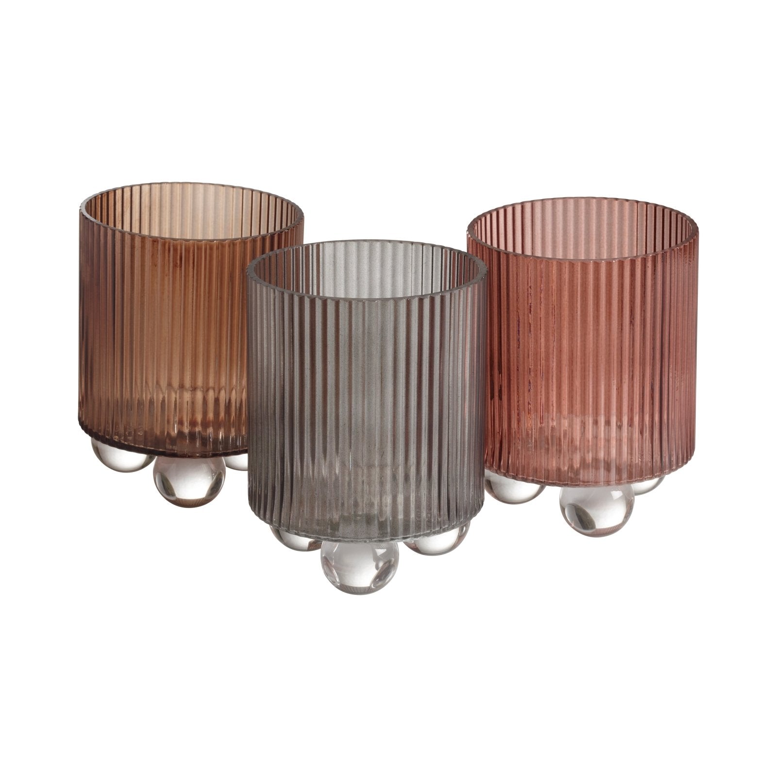 Mogihome Ljuslykta Bobo, Brun - Azalea Home