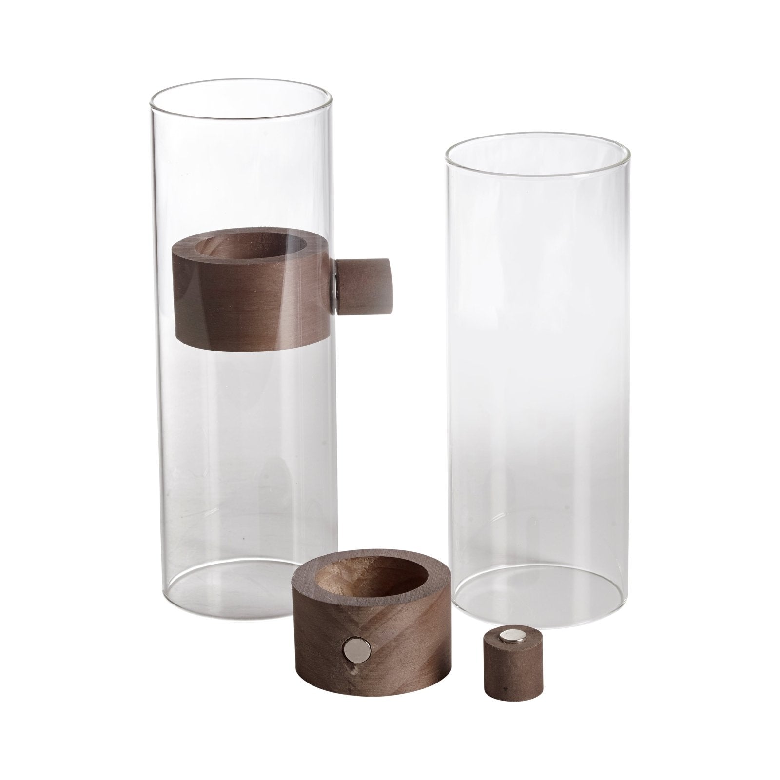 Mogihome Ljuslykta Elvin 2 - P, Glas/Brun - Azalea Home