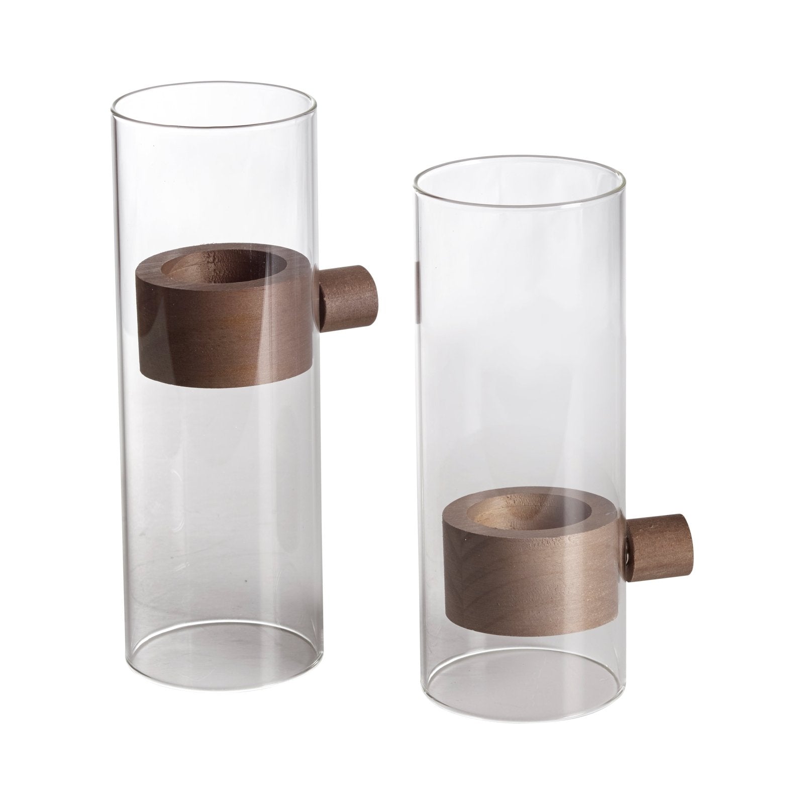 Mogihome Ljuslykta Elvin 2 - P, Glas/Brun - Azalea Home