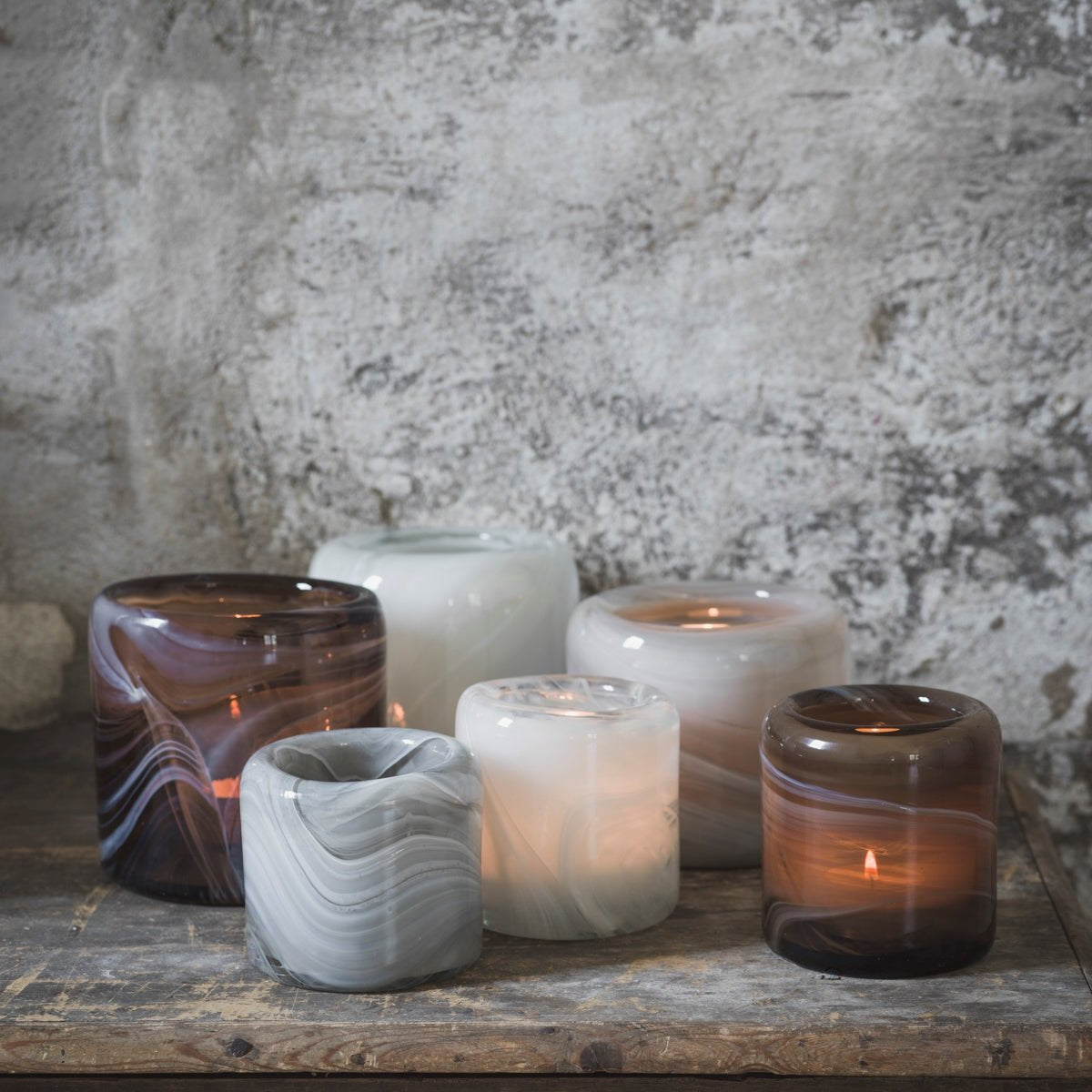 Mogihome Ljuslykta Puro Liten, Creme - Azalea Home