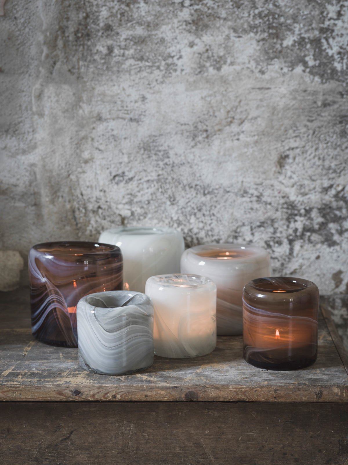 Mogihome Ljuslykta Puro Liten, Creme - Azalea Home