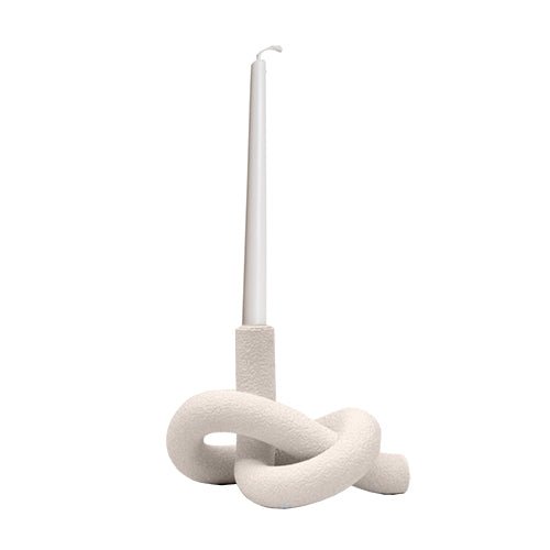 Mogihome Ljusstake Julie, Vit - Azalea Home