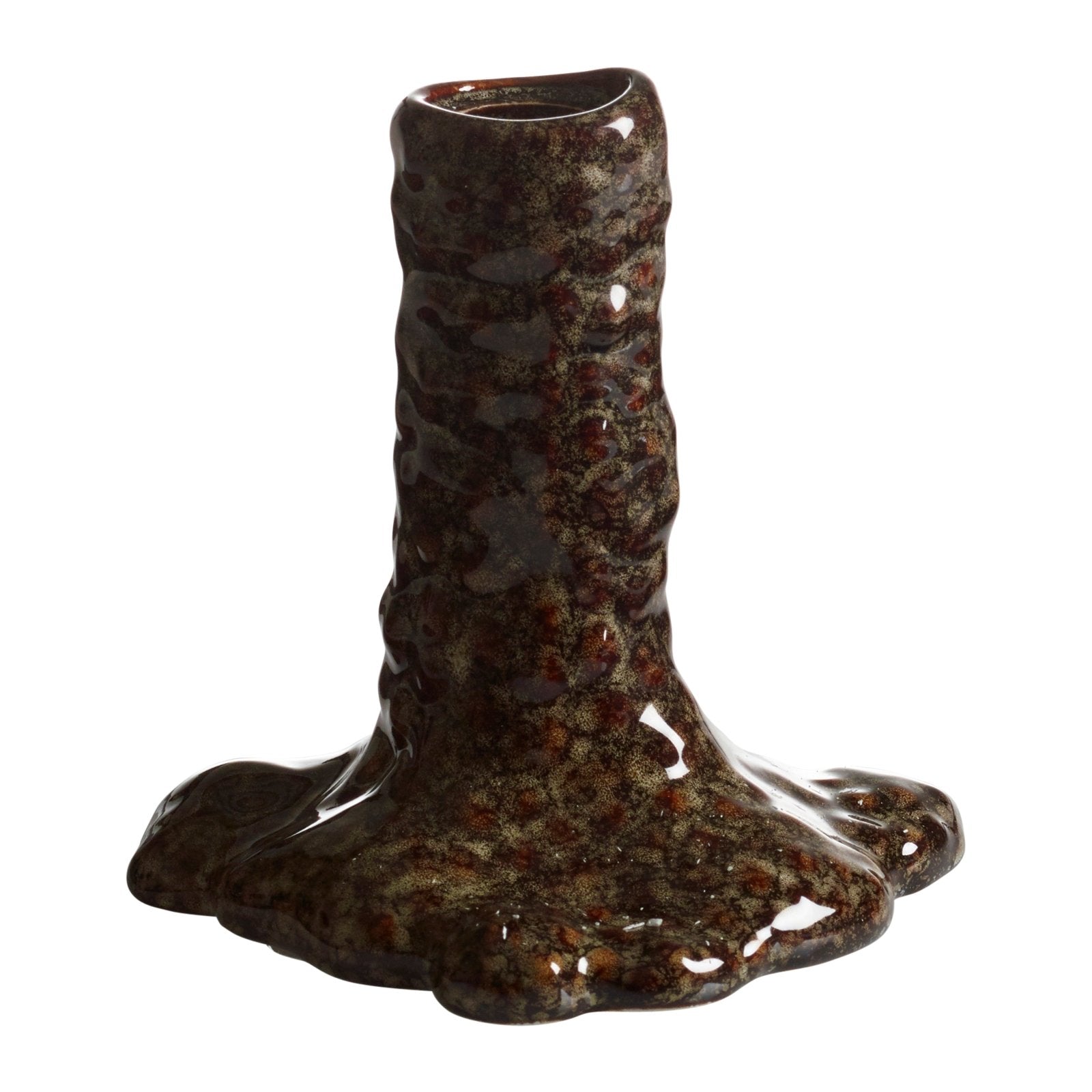 Mogihome Ljusstake Lizzie, Liten, Brun - Azalea Home