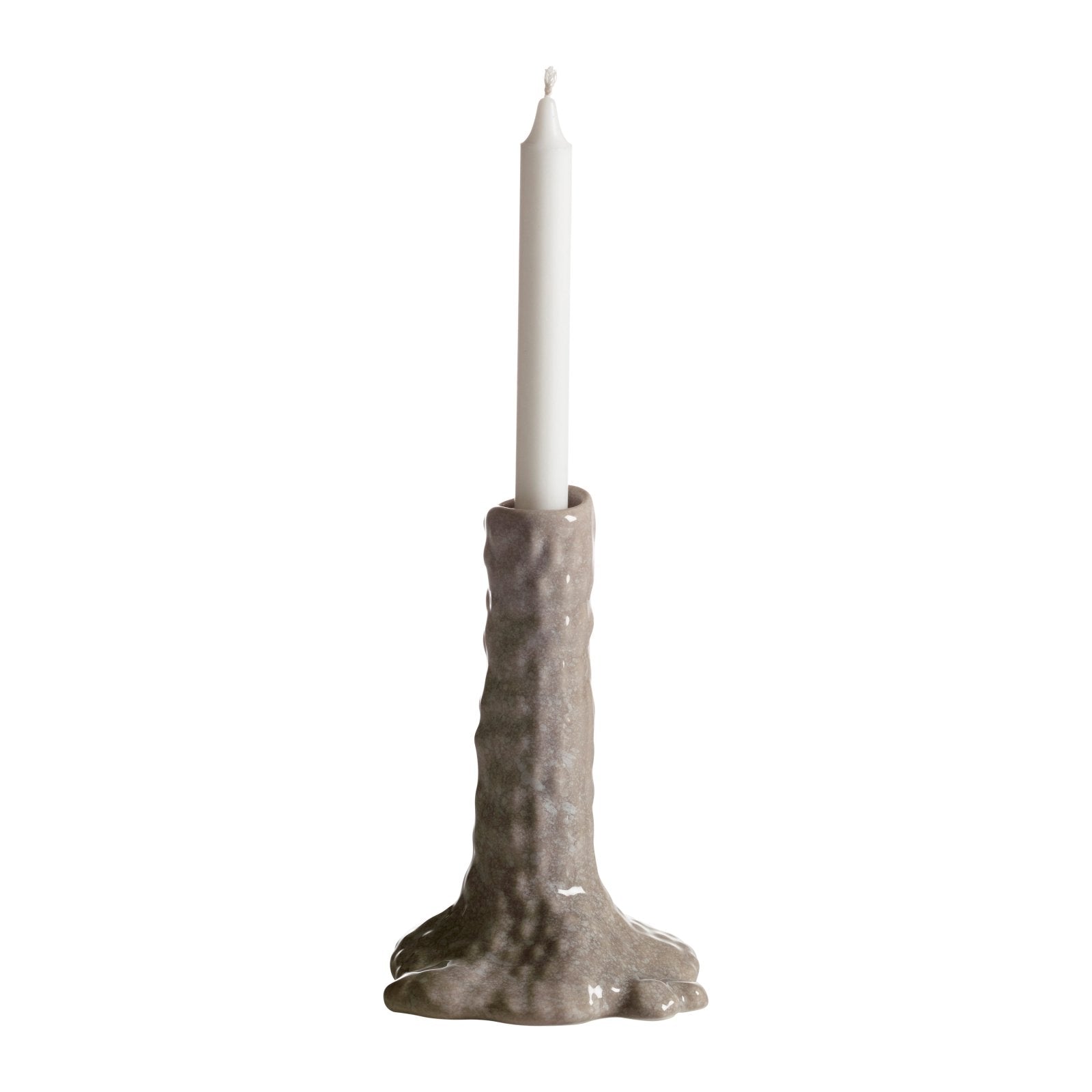 Mogihome Ljusstake Lizzie, Stor, Beige - Azalea Home