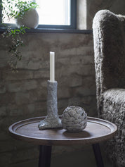 Mogihome Ljusstake Lizzie, Stor, Beige - Azalea Home
