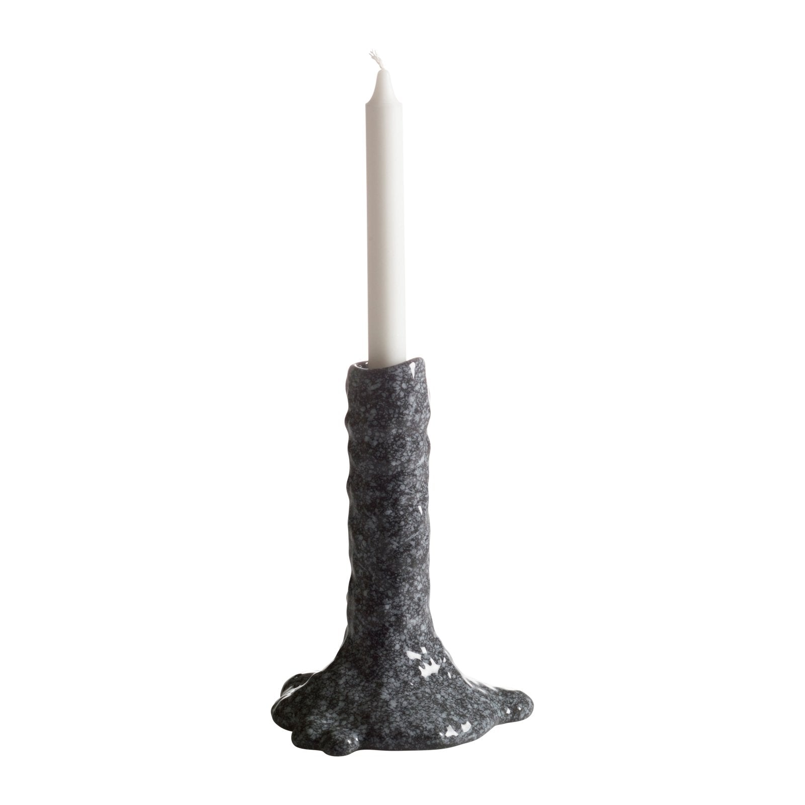 Mogihome Ljusstake Lizzie, Stor, Grå - Azalea Home
