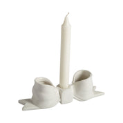 Mogihome Ljusstake Scarlett, Creme - Azalea Home